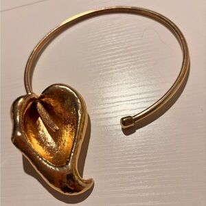 Gold Leaf Women's Jewelry Necklace